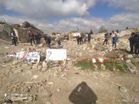 Посол Израиля побывал на месте ракетных ударов армянских ВС по Гяндже  (ФОТО)