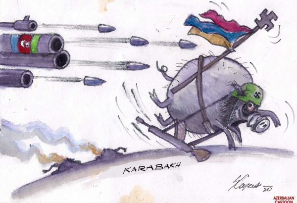 Здесь армяне убегают, жмут на полный газ. Ала, вай-вай, Армения, гудбай! (ВИДЕО)