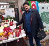 В Польше почтили память жертв ракетного обстрела города Гянджи вооруженными силами Армении (ФОТО)