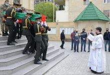 Азербайджанский военнослужащий Дмитрий Солнцев похоронен во второй Аллее шехидов (ФОТО)