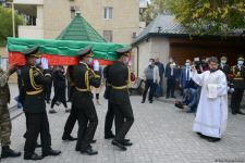 Азербайджанский военнослужащий Дмитрий Солнцев похоронен во второй Аллее шехидов (ФОТО)