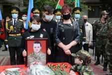 Азербайджанский военнослужащий Дмитрий Солнцев похоронен во второй Аллее шехидов (ФОТО)