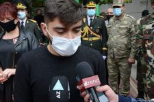 Азербайджанский военнослужащий Дмитрий Солнцев похоронен во второй Аллее шехидов (ФОТО)