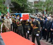 В Баку прощаются с азербайджанским военнослужащим Дмитрием Солнцевым (ФОТО)