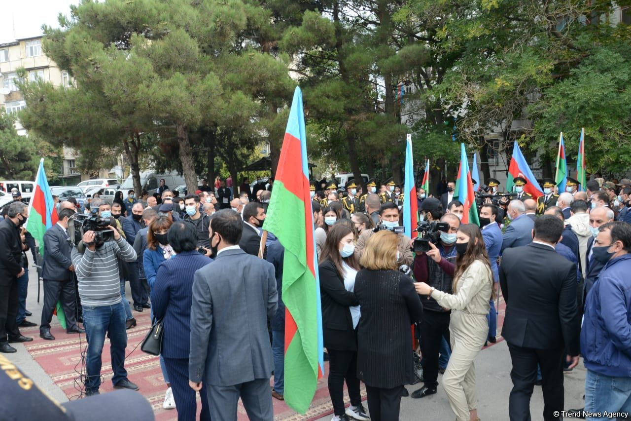 Азербайджанский военнослужащий Дмитрий Солнцев похоронен во второй Аллее шехидов (ФОТО)