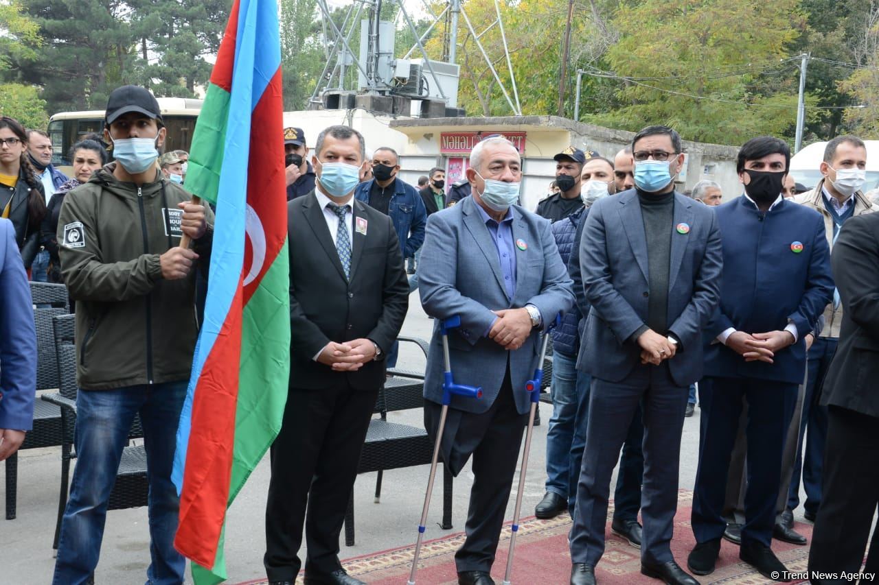 Азербайджанский военнослужащий Дмитрий Солнцев похоронен во второй Аллее шехидов (ФОТО)