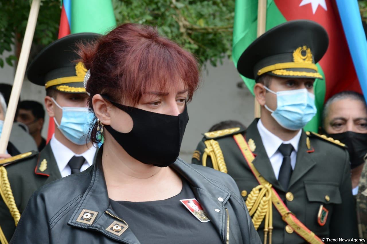 Азербайджанский военнослужащий Дмитрий Солнцев похоронен во второй Аллее шехидов (ФОТО)