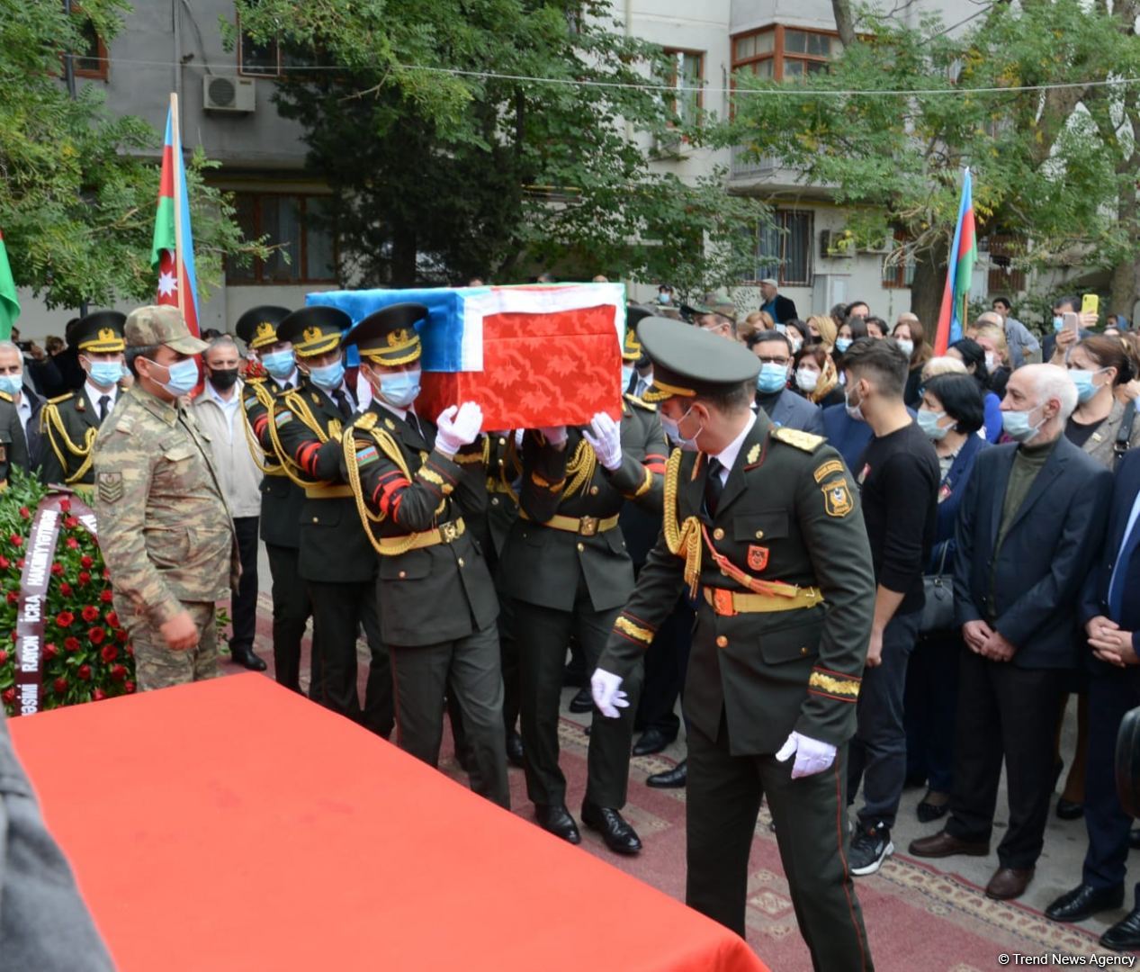 В Баку прощаются с азербайджанским военнослужащим Дмитрием Солнцевым (ФОТО)