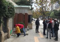 В Баку чтят память жертв землетрясения в Измире (ВИДЕО,ФОТО)