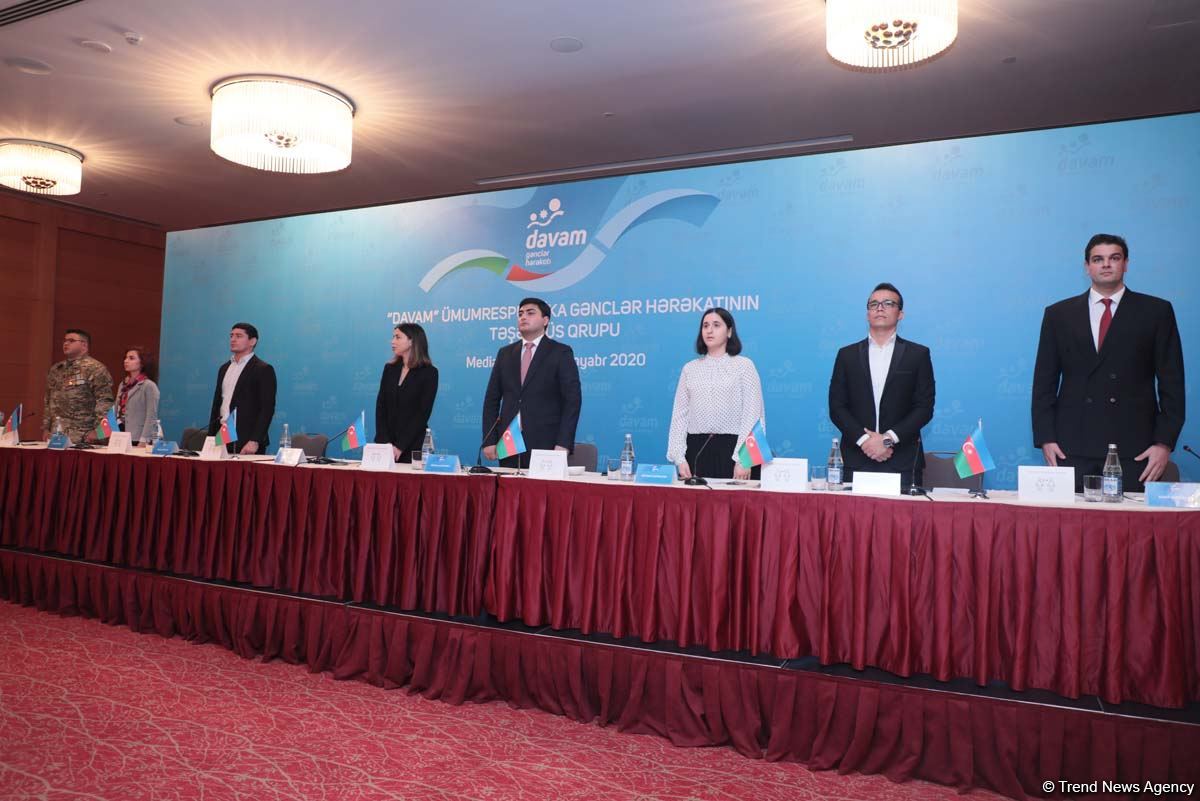 Молодежь создала движение DAVAM  в поддержку армии Азербайджана (ФОТО)