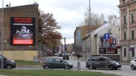 На центральных улицах Риги размещены билборды "Карабах-это Азербайджан!" (ВИДЕО, ФОТО)