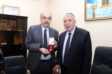 Джалал Аббасов награжден орденом Национального героя Альберта Агарунова (ФОТО)