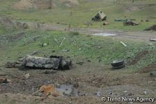 Военная техника армян, уничтоженная в Физули (ФОТО)