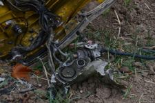 Ракета "Точка-У", выпущенная ВС Армении по Физулинскому району Азербайджана (ФОТО/ВИДЕО)