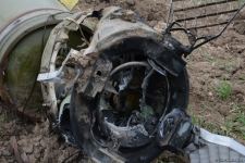 Ракета "Точка-У", выпущенная ВС Армении по Физулинскому району Азербайджана (ФОТО/ВИДЕО)