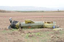 Ракета "Точка-У", выпущенная ВС Армении по Физулинскому району Азербайджана (ФОТО/ВИДЕО)