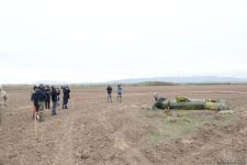 Ракета "Точка-У", выпущенная ВС Армении по Физулинскому району Азербайджана (ФОТО/ВИДЕО)