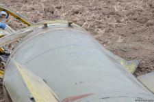 Ракета "Точка-У", выпущенная ВС Армении по Физулинскому району Азербайджана (ФОТО/ВИДЕО)