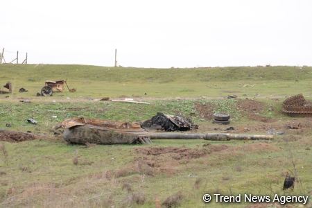 Военная техника армян, уничтоженная в Физули (ФОТО)