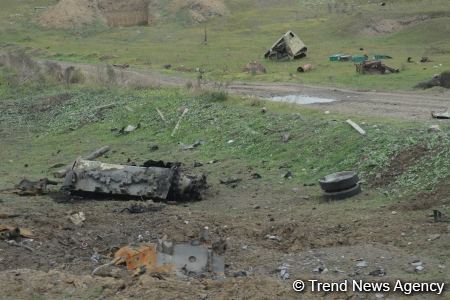 Военная техника армян, уничтоженная в Физули (ФОТО)