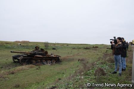 Военная техника армян, уничтоженная в Физули (ФОТО)
