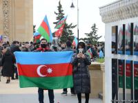 В Баку прошло победное шествие по случаю освобождения Агдама (ФОТО)