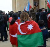 В Баку прошло победное шествие по случаю освобождения Агдама (ФОТО)