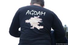 В Баку прошло победное шествие по случаю освобождения Агдама (ФОТО)