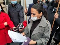 В Баку перед посольством Франции прошла акция протеста (ФОТО)