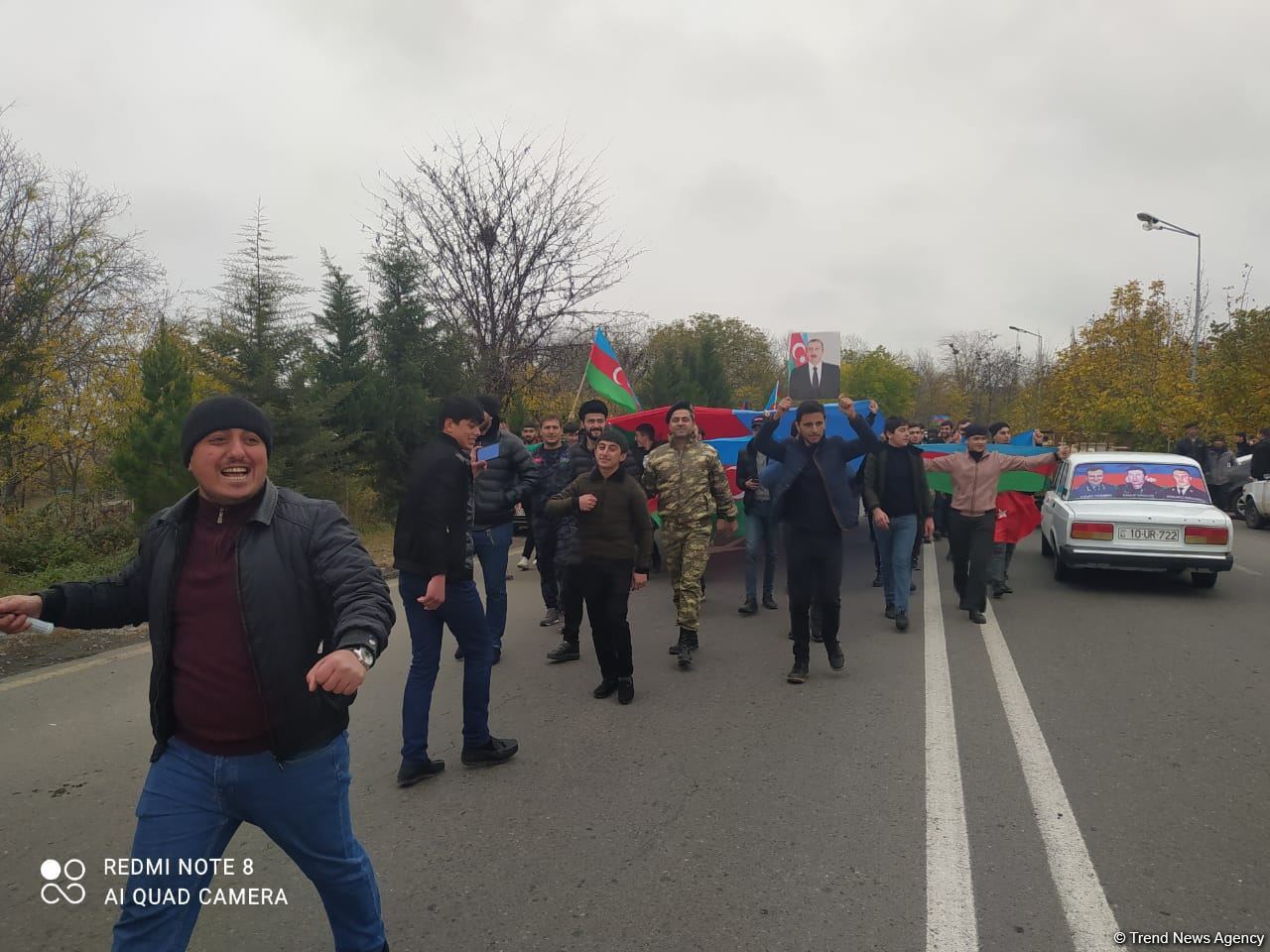 В Агдаме прошел праздничный марш (ФОТО/ВИДЕО)