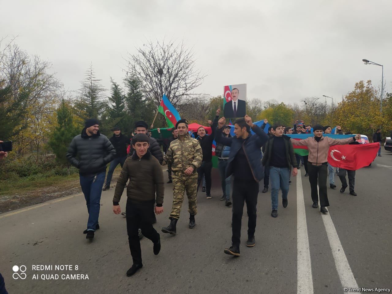 В Агдаме прошел праздничный марш (ФОТО/ВИДЕО)