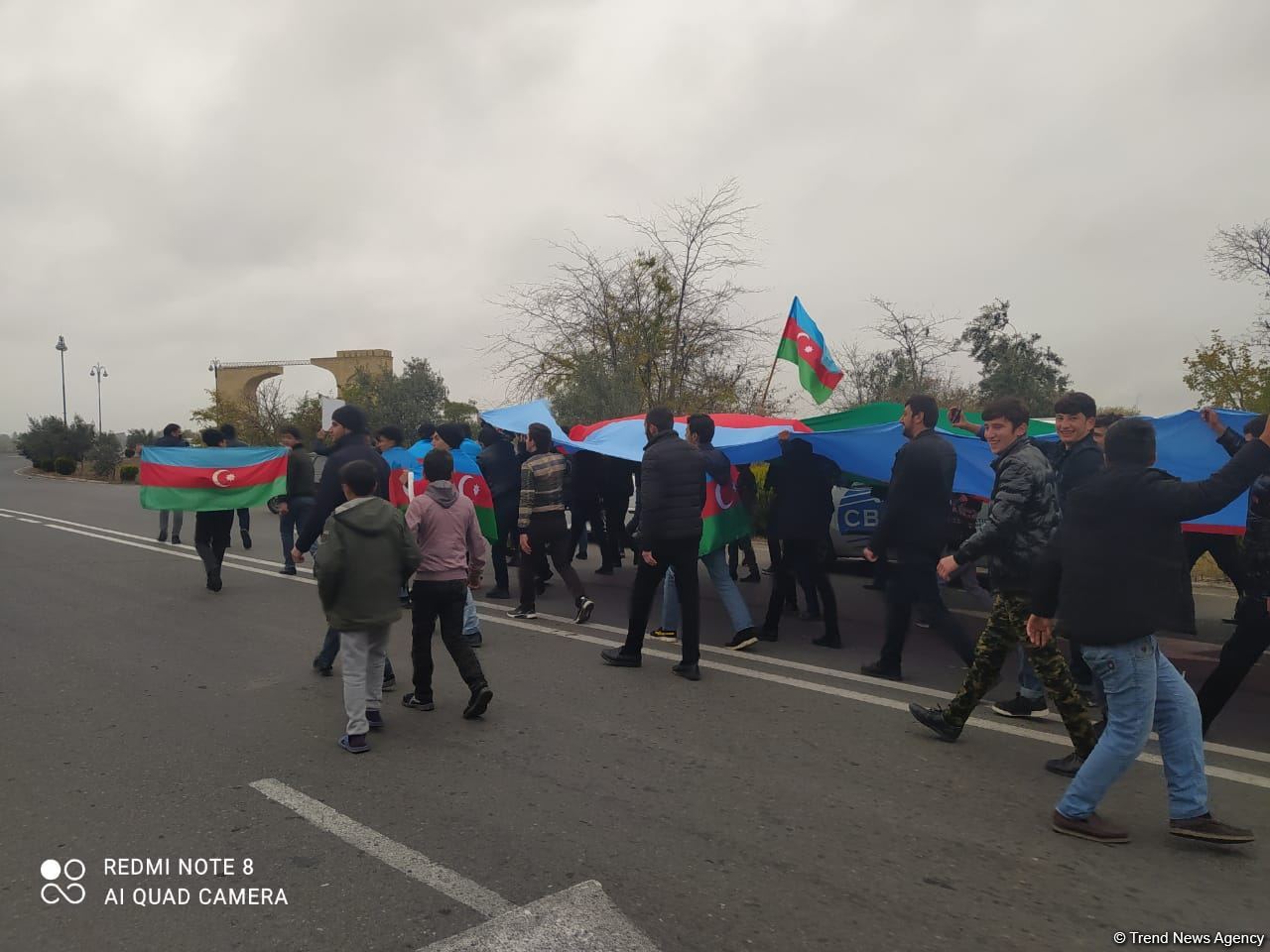 В Агдаме прошел праздничный марш (ФОТО/ВИДЕО)