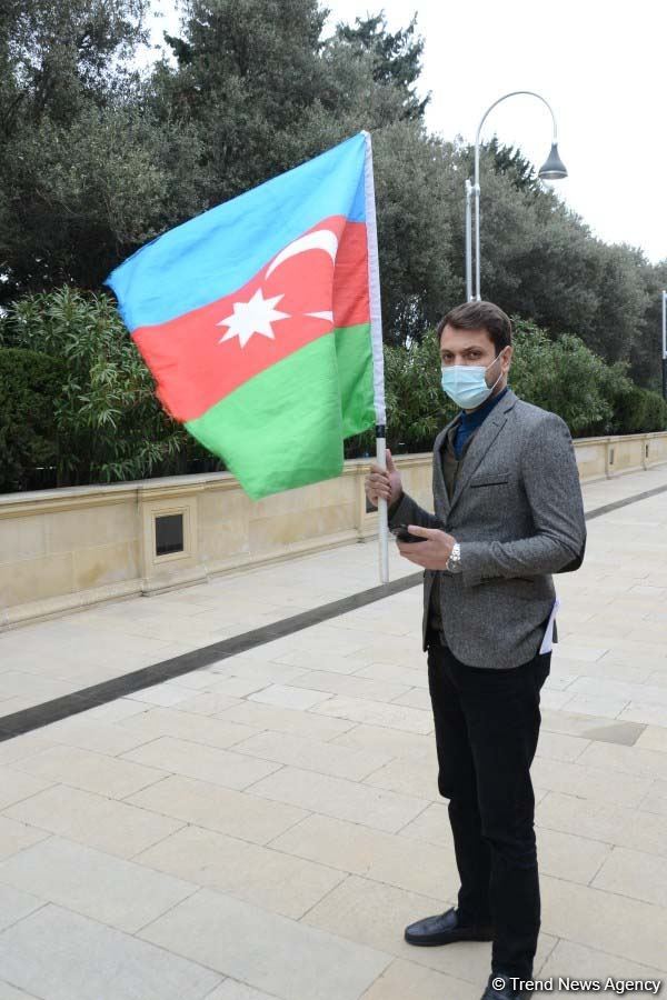 В Баку прошло победное шествие по случаю освобождения Агдама (ФОТО)