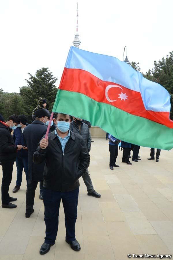 В Баку прошло победное шествие по случаю освобождения Агдама (ФОТО)