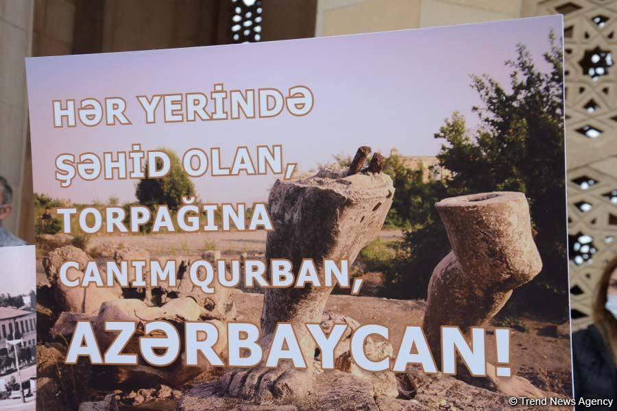 В Баку прошло победное шествие по случаю освобождения Агдама (ФОТО)