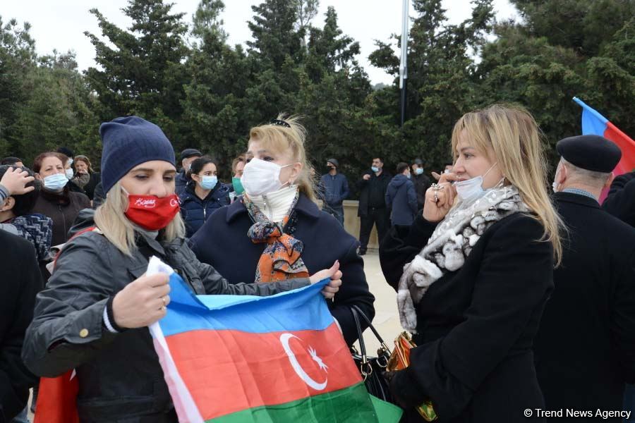 В Баку прошло победное шествие по случаю освобождения Агдама (ФОТО)