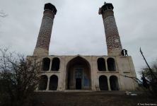 В Агдамской мечети, спустя 27 лет, совершен намаз (ВИДЕО, ФОТО)