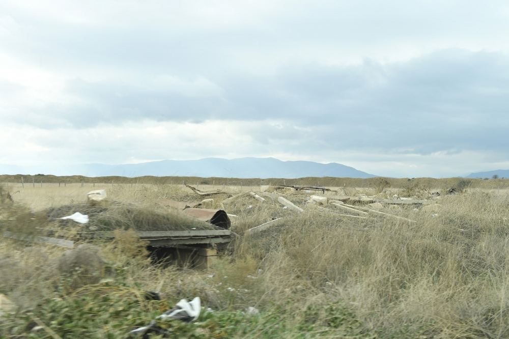 Президент Азербайджана Ильхам Алиев и Первая леди Мехрибан Алиева побывали в освобожденном от оккупации городе Агдам (ФОТО/ВИДЕО)