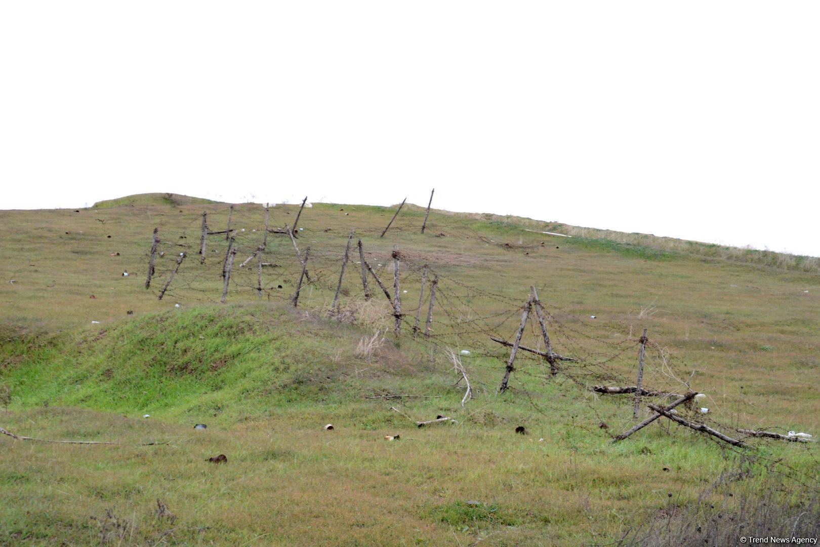 С этих позиций армянские ВС обстреливали подразделения азербайджанской армии с первых дней войны (ФОТО)