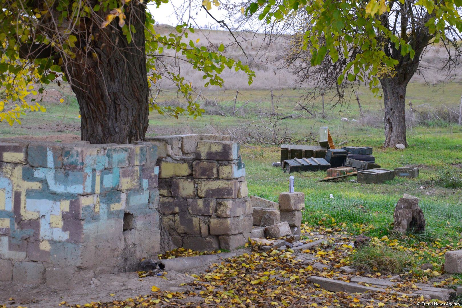 С этих позиций армянские ВС обстреливали подразделения азербайджанской армии с первых дней войны (ФОТО)