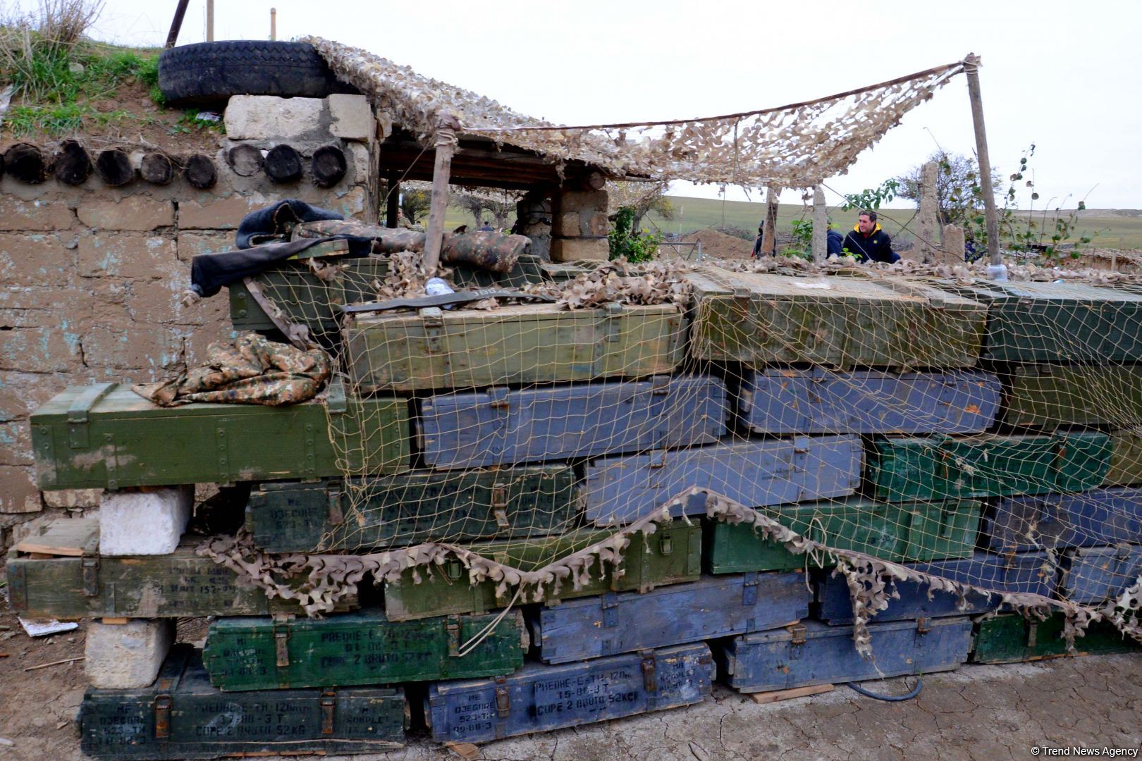 С этих позиций армянские ВС обстреливали подразделения азербайджанской армии с первых дней войны (ФОТО)