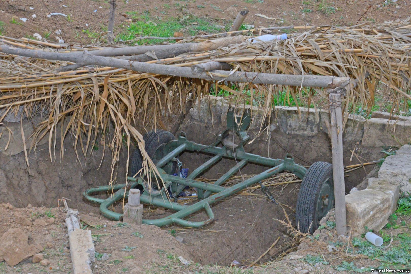 С этих позиций армянские ВС обстреливали подразделения азербайджанской армии с первых дней войны (ФОТО)
