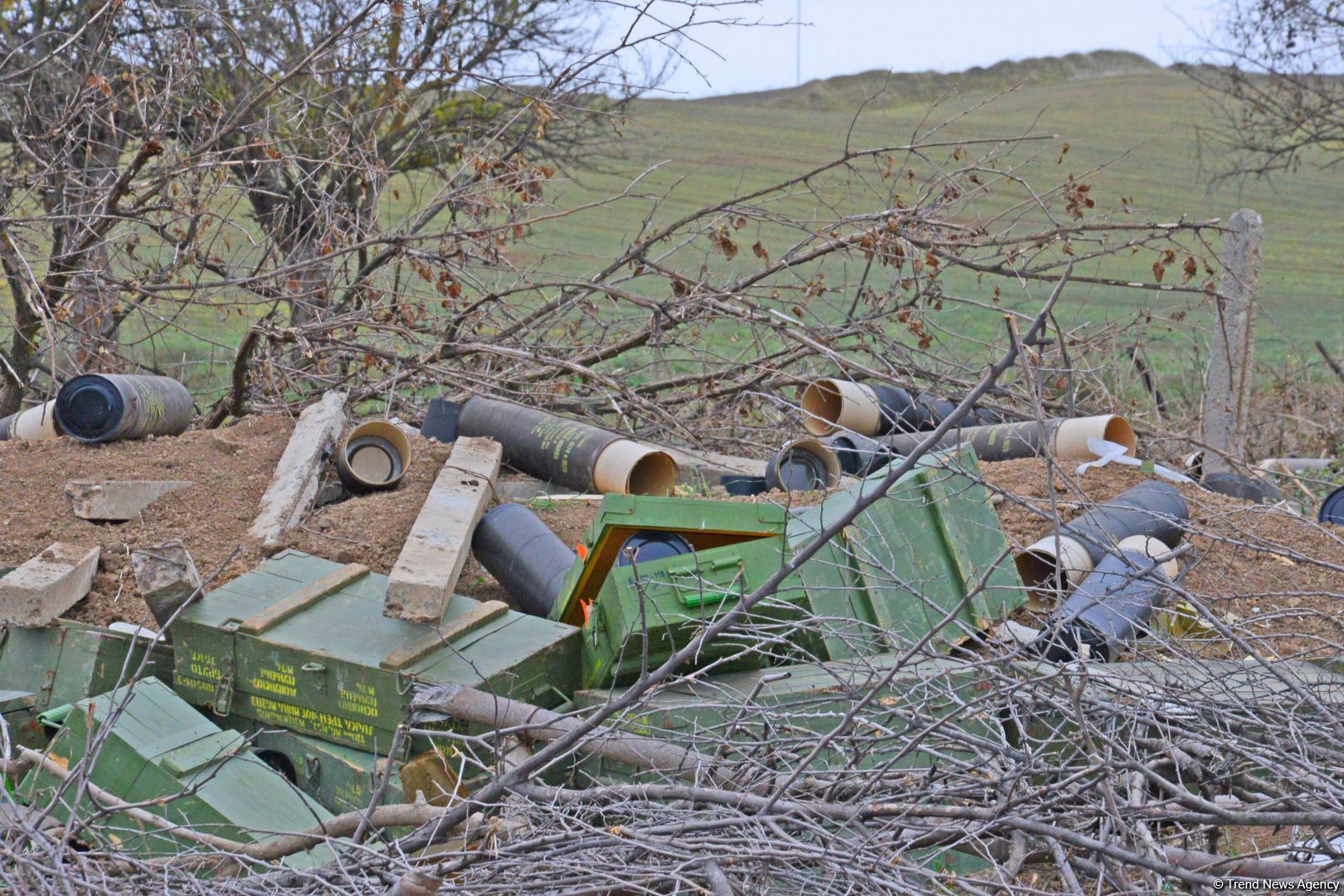 С этих позиций армянские ВС обстреливали подразделения азербайджанской армии с первых дней войны (ФОТО)
