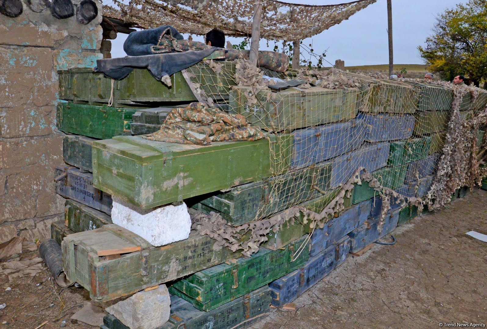 С этих позиций армянские ВС обстреливали подразделения азербайджанской армии с первых дней войны (ФОТО)