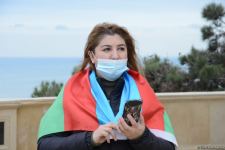 Жители Кельбаджарского района посетили Аллею шехидов (ФОТО)