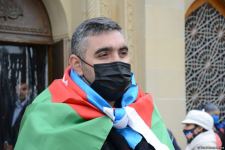 Жители Кельбаджарского района посетили Аллею шехидов (ФОТО)