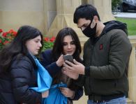 Жители Кельбаджарского района посетили Аллею шехидов (ФОТО)