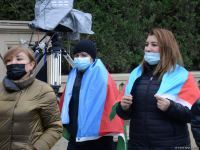 Жители Кельбаджарского района посетили Аллею шехидов (ФОТО)