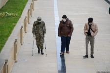 Жители Кельбаджарского района посетили Аллею шехидов (ФОТО)