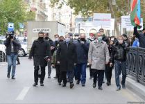 Участники акции протеста озвучили заявление перед посольством Франции в Баку (ФОТО/ВИДЕО)